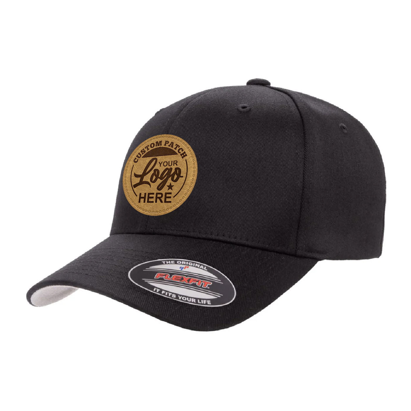Custom Patch Flexfit 6277 Wooly Combed Cotton Blend Cap