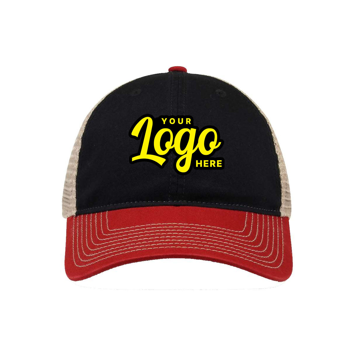 Custom Embroidered The Game GB880 Soft Trucker Cap