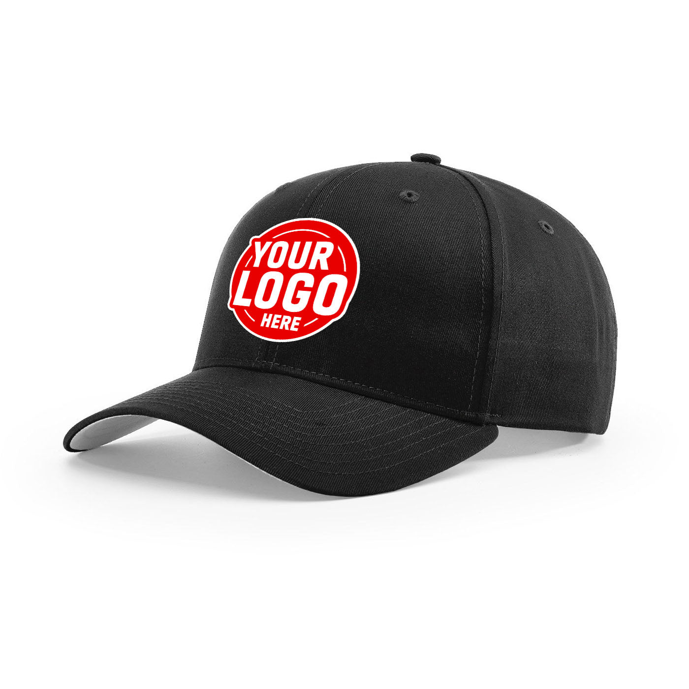 Custom Embroidered Richardson 214 Pro Twill Hook-And-Loop Cap