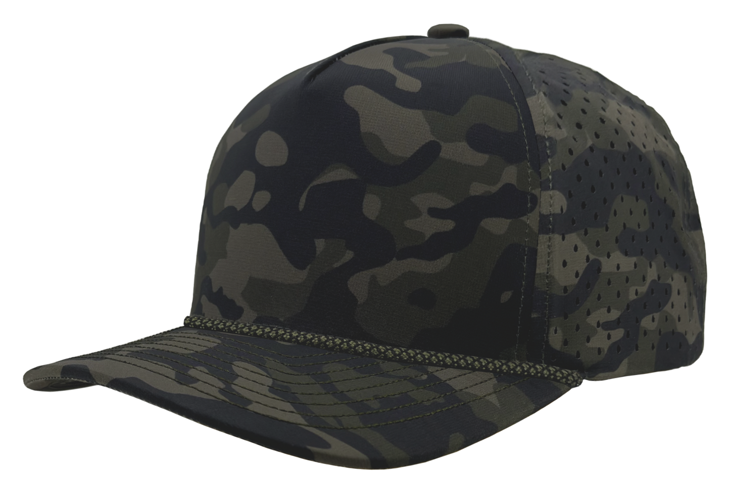 Custom Patch Zapped Headwear Blackhawk R+ Rope Hat