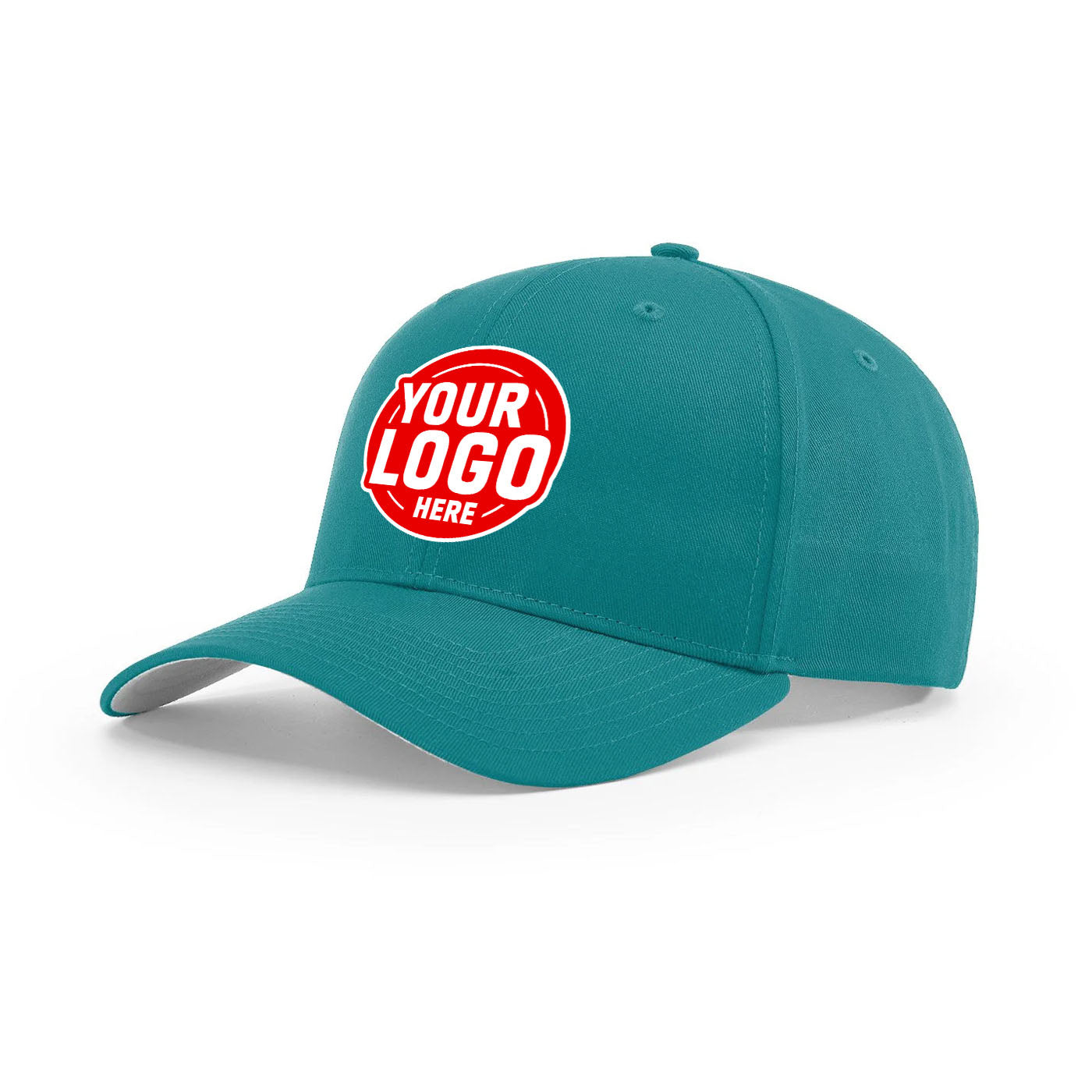 Custom Embroidered Richardson 214 Pro Twill Hook-And-Loop Cap
