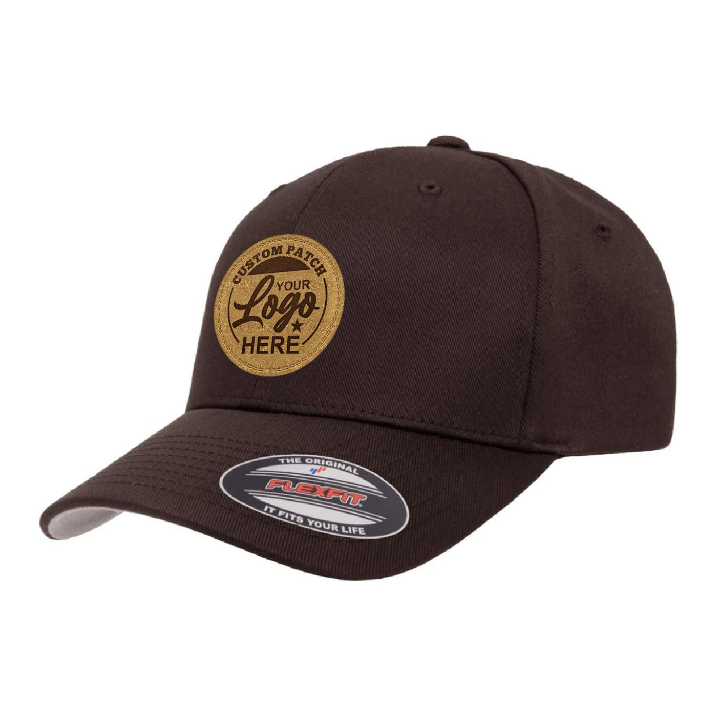 Custom Patch Flexfit 6277 Wooly Combed Cotton Blend Cap