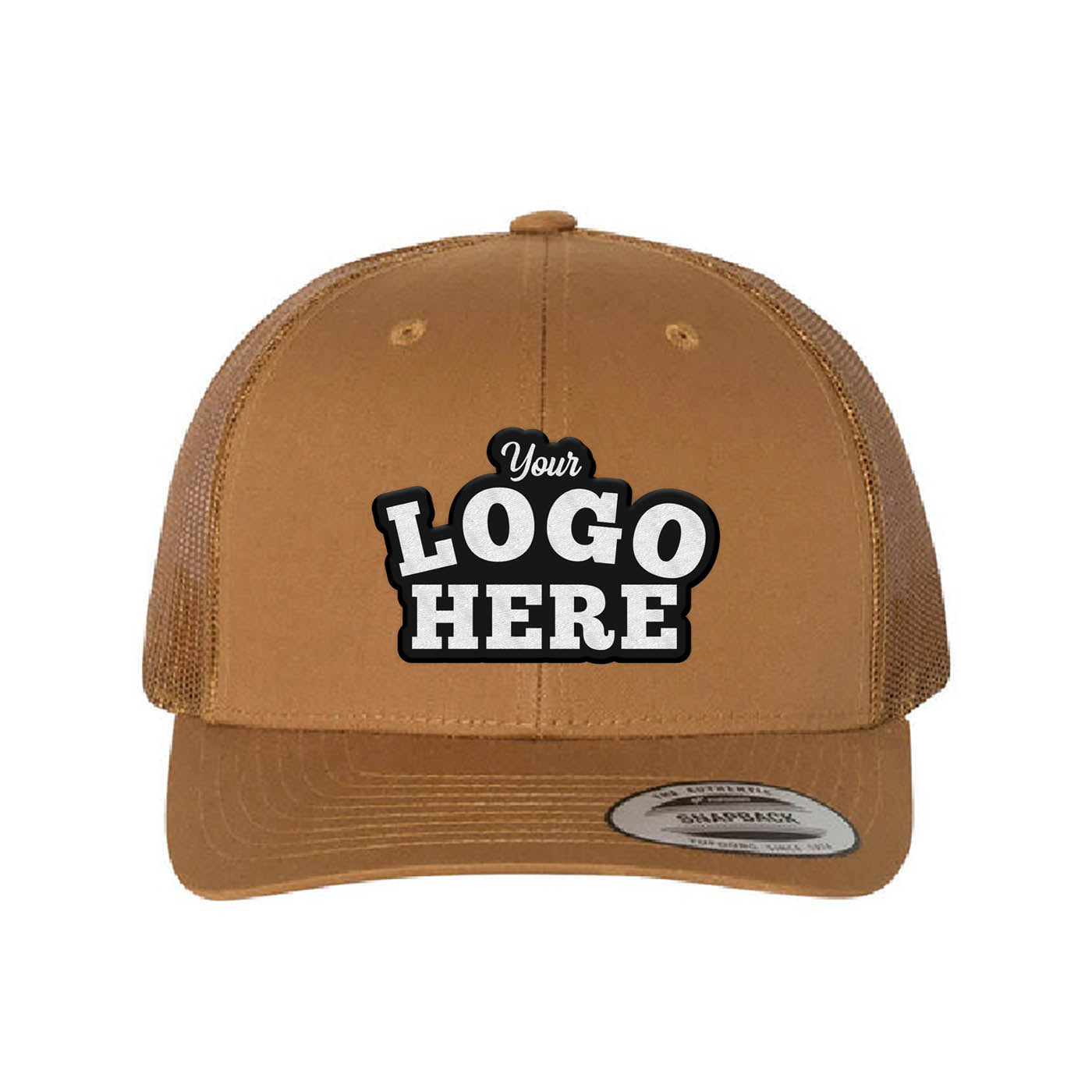 Custom Embroidered Yupoong 6606 Retro Trucker Hat, Mesh Back, YP Classics