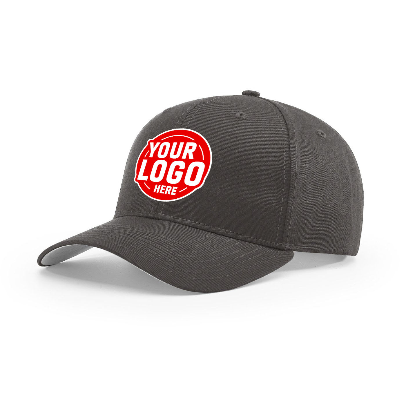Custom Embroidered Richardson 214 Pro Twill Hook-And-Loop Cap
