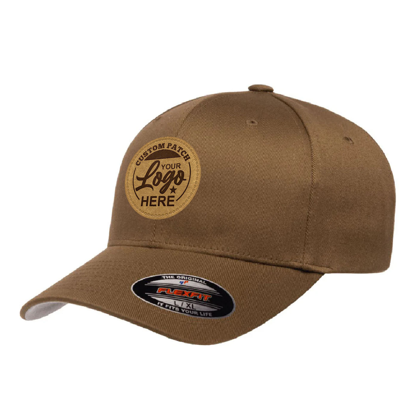 Custom Patch Flexfit 6277 Wooly Combed Cotton Blend Cap