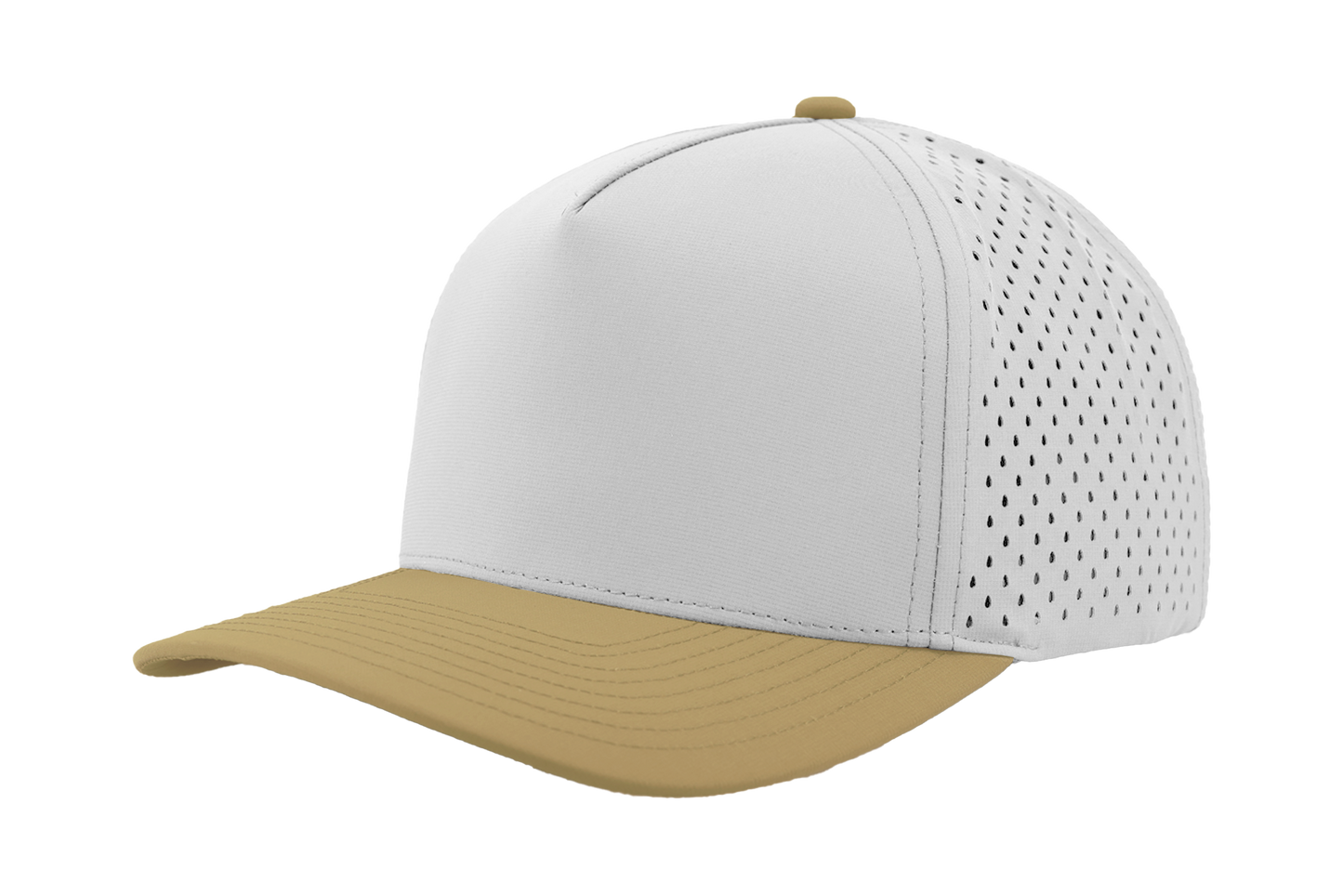 Custom Patch Zapped Headwear Blackhawk 5 Panel Perforated Cap