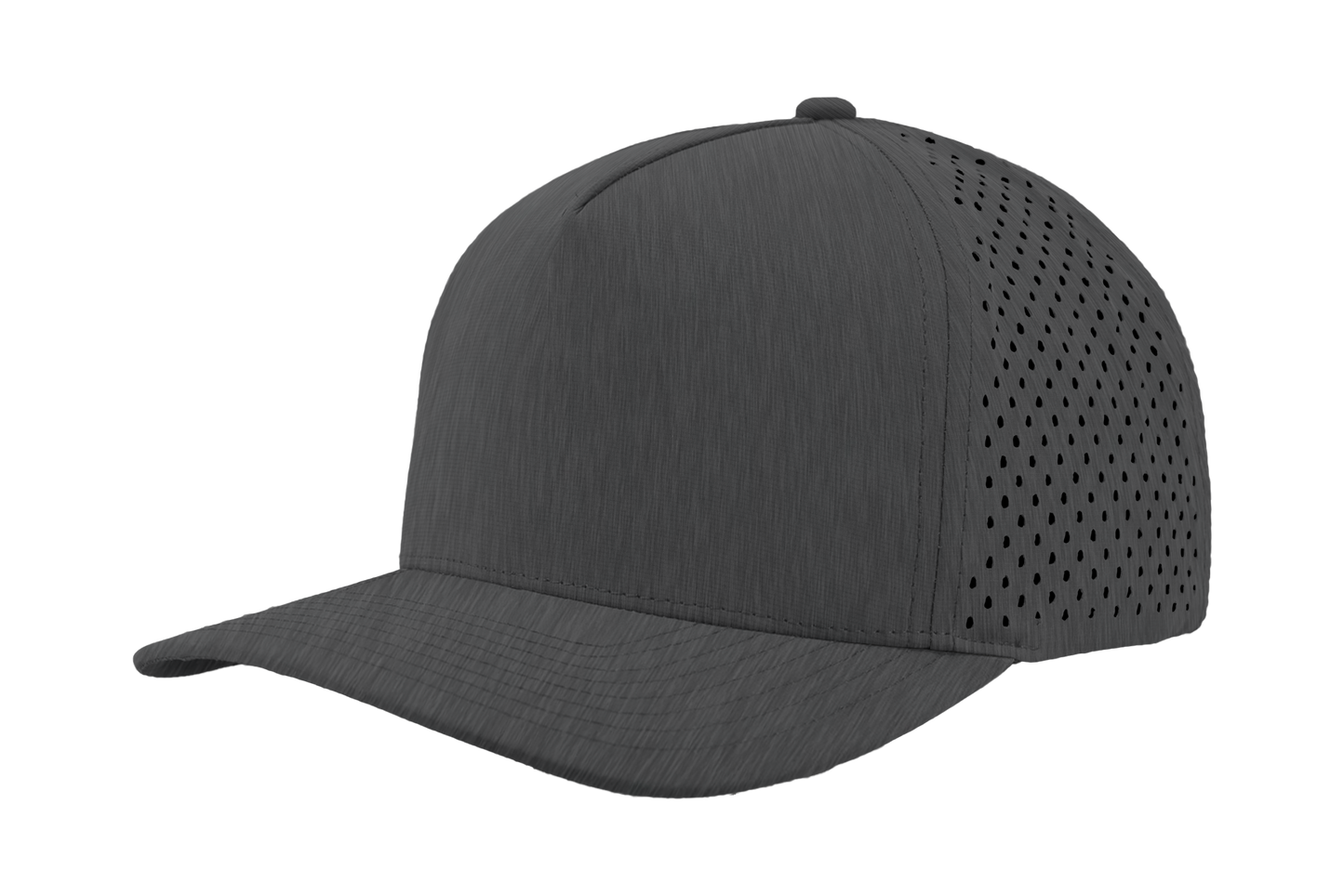 Custom Patch Zapped Headwear Blackhawk 5 Panel Perforated Cap