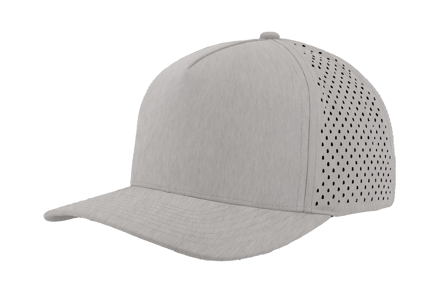 Custom Patch Zapped Headwear Blackhawk 5 Panel Perforated Cap