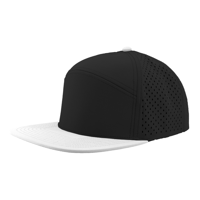 Custom Embroidered Zapped Headwear Osprey 7 Panel Perforated Cap
