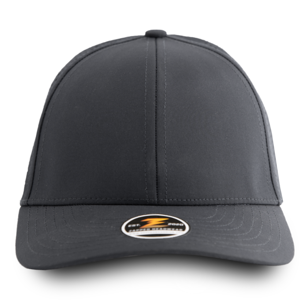 Custom Embroidered Zapped Headwear Apache 6 Panel Perforated Snapback Cap