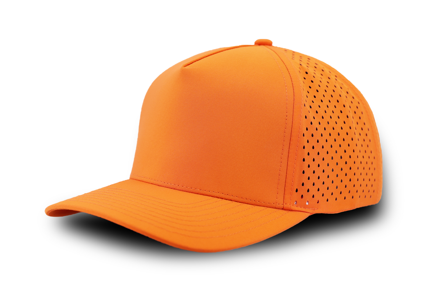 Custom Patch Zapped Headwear Blackhawk 5 Panel Perforated Cap