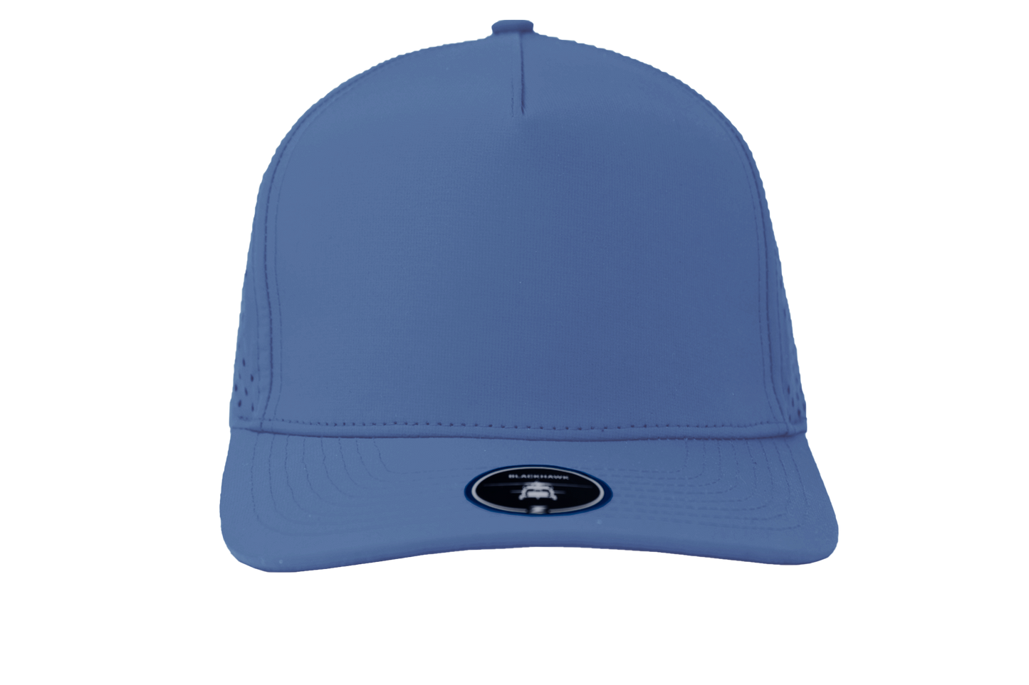 Custom Patch Zapped Headwear Blackhawk 5 Panel Perforated Cap