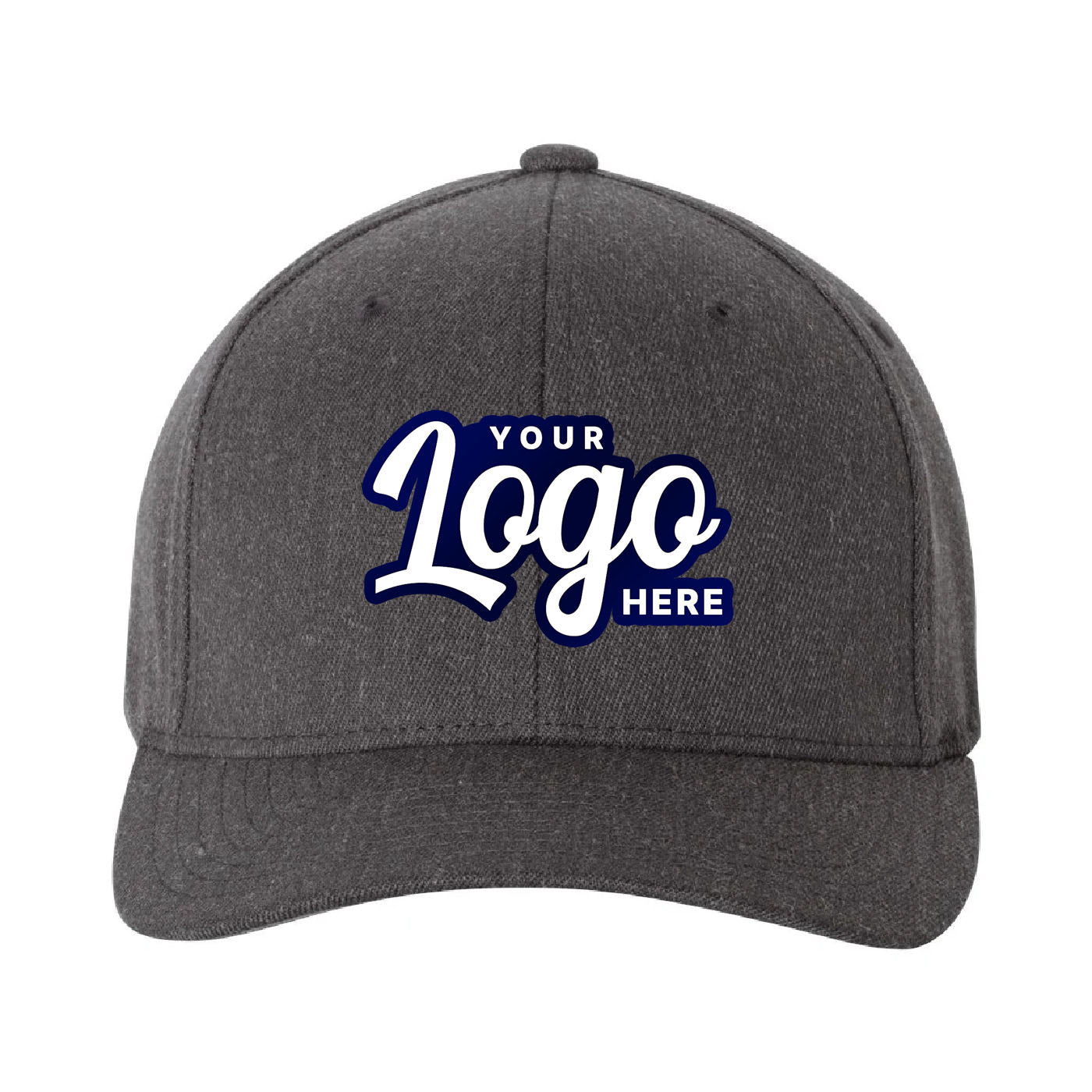 Custom Embroidered Flexfit 6477 Wool-Blend Cap
