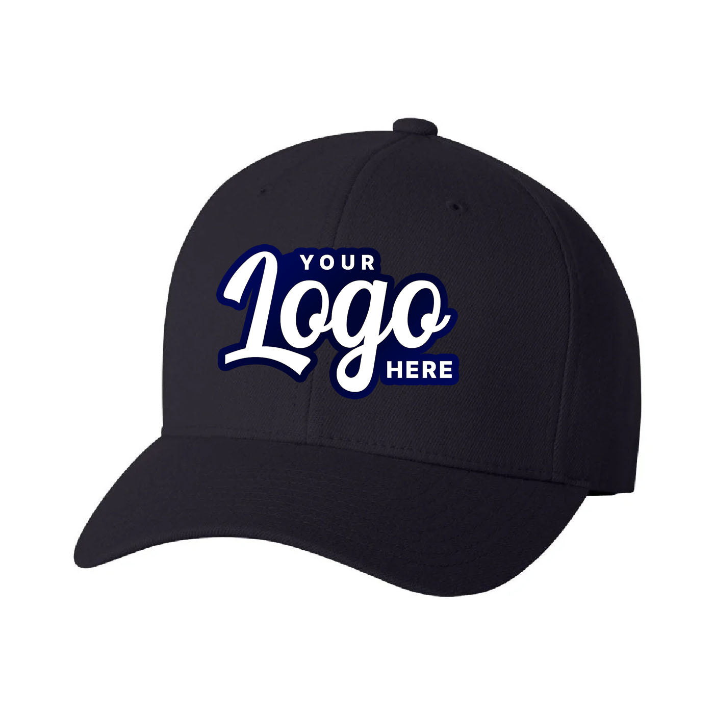 Custom Embroidered Flexfit 6477 Wool-Blend Cap