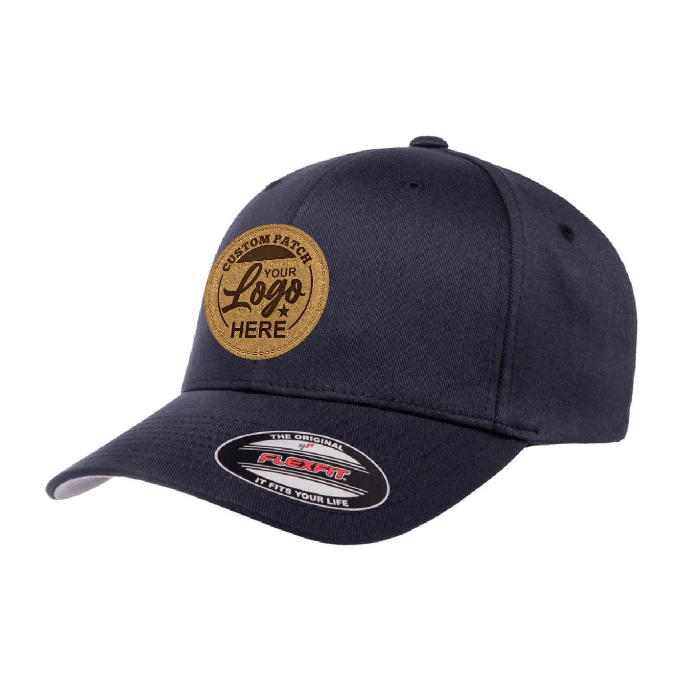 Custom Patch Flexfit 6277 Wooly Combed Cotton Blend Cap