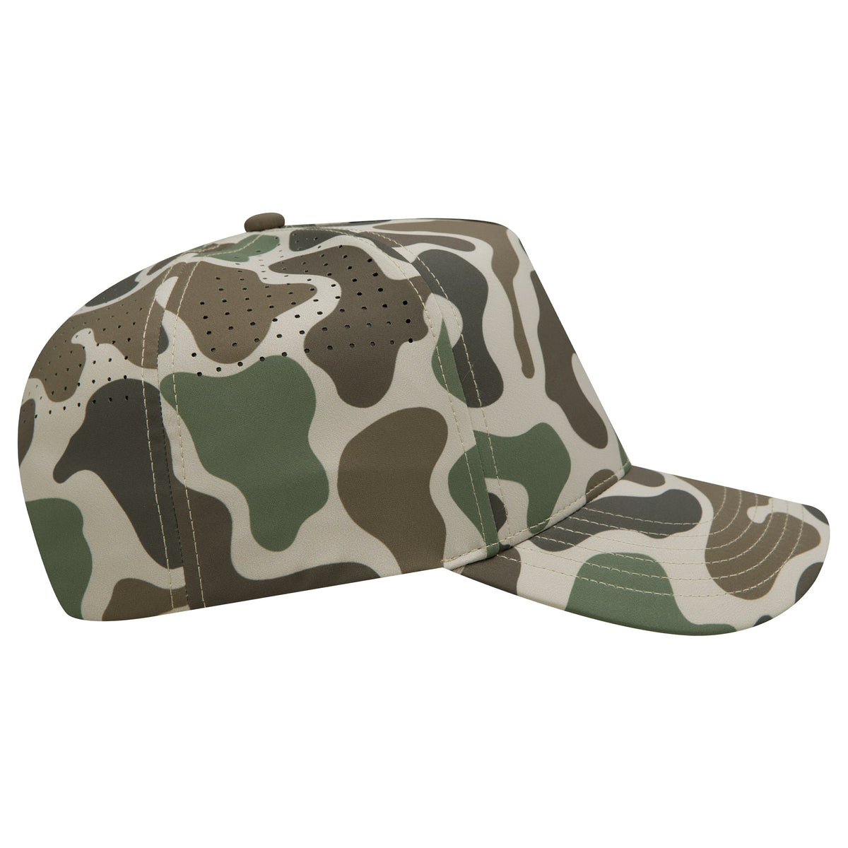 Empire Cove EC012 Camo Colors 5 Panel Performance Laser Perforated Hat