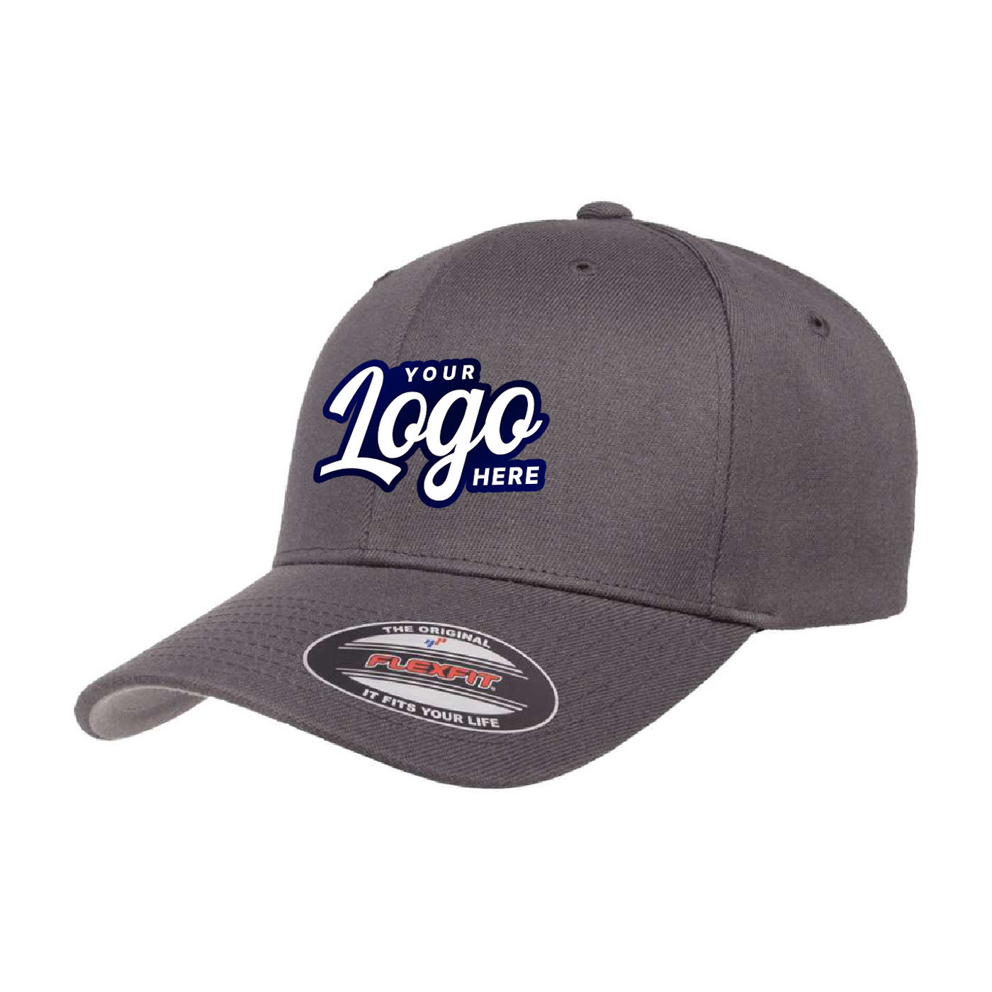 Custom Embroidered Flexfit 6477 Wool-Blend Cap