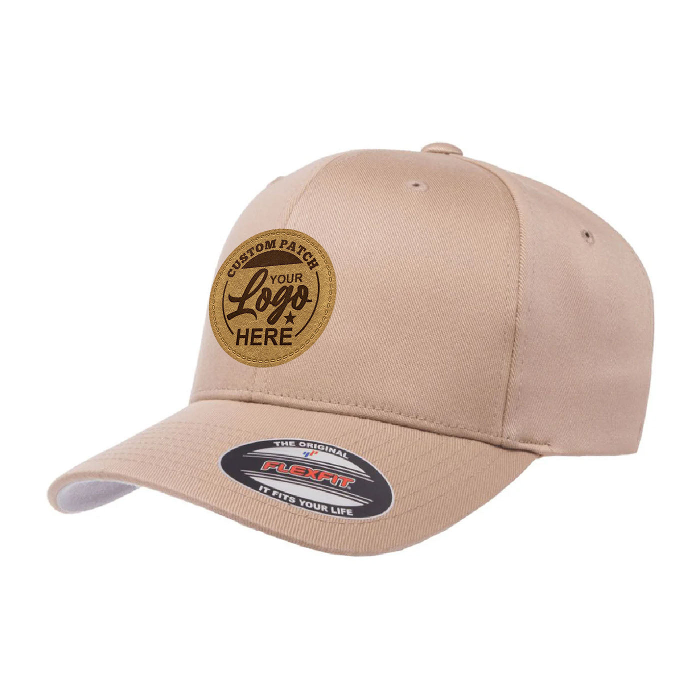 Custom Patch Flexfit 6277 Wooly Combed Cotton Blend Cap