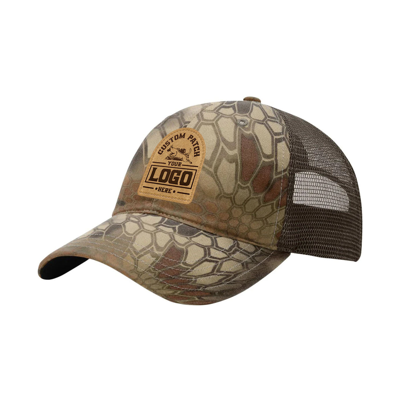 Custom Patch Richardson 111P Garment Washed Printed Trucker Hat