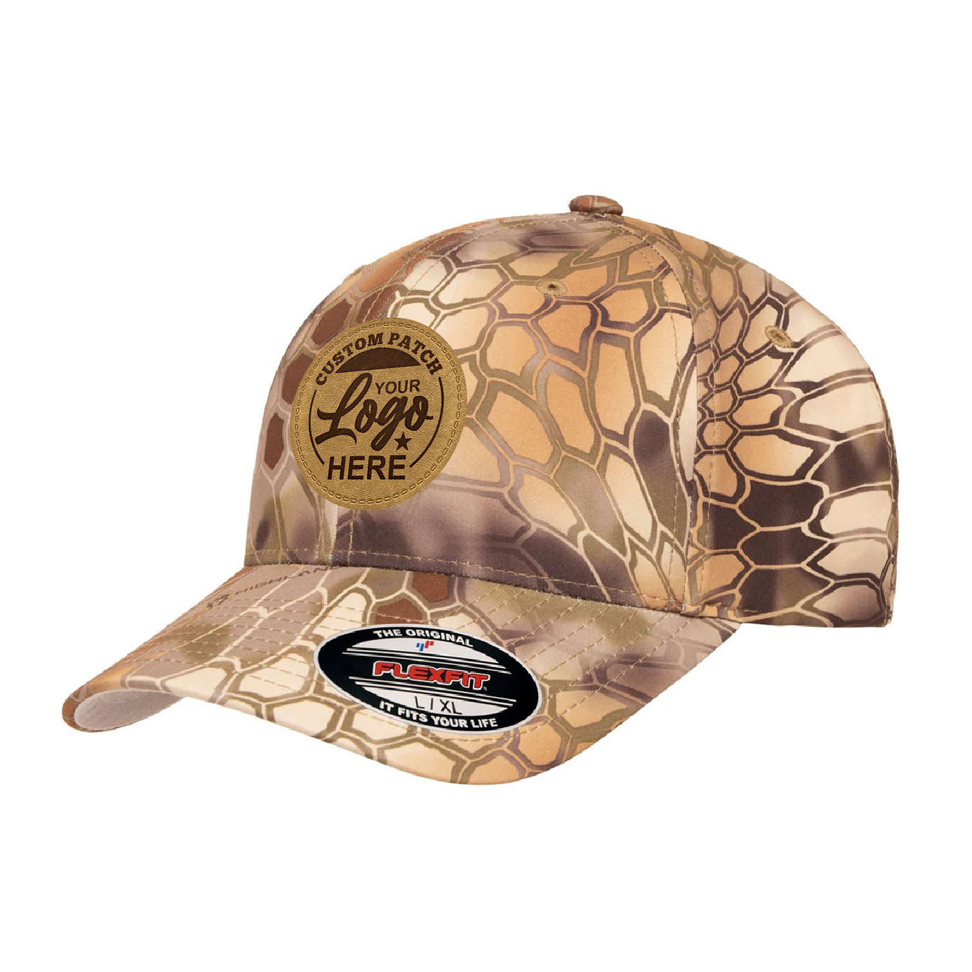 Custom Patch Flexfit 6277 Wooly Combed Cotton Blend Cap