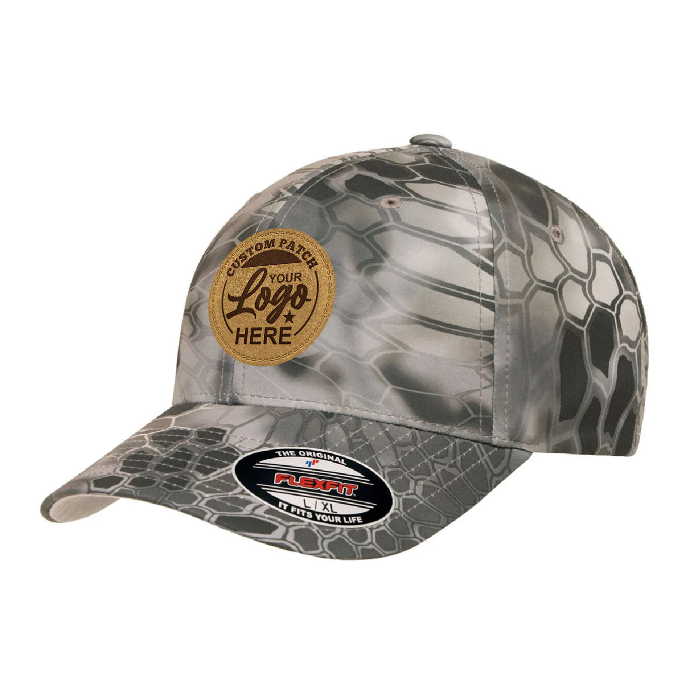 Custom Patch Flexfit 6277 Wooly Combed Cotton Blend Cap