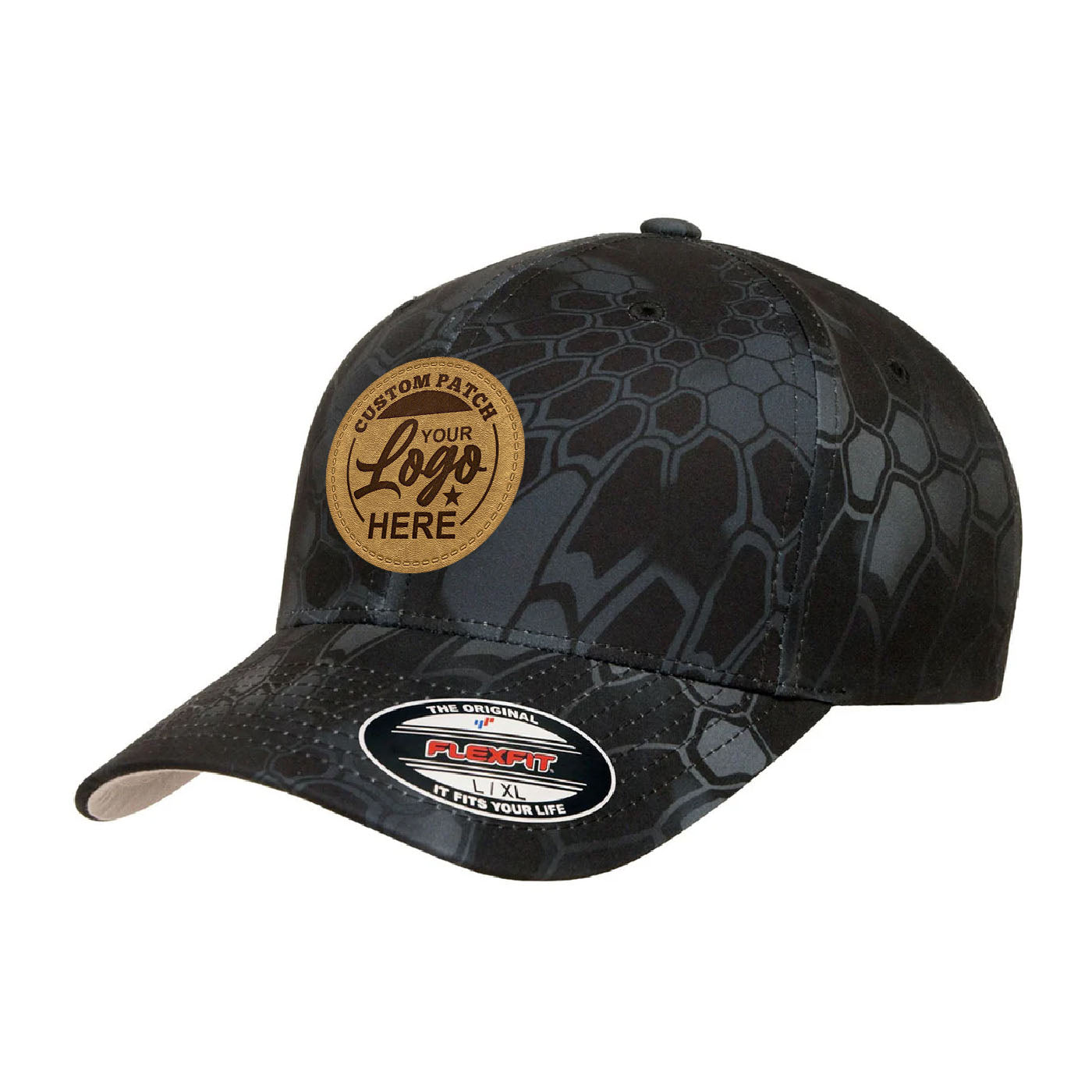 Custom Patch Flexfit 6277 Wooly Combed Cotton Blend Cap