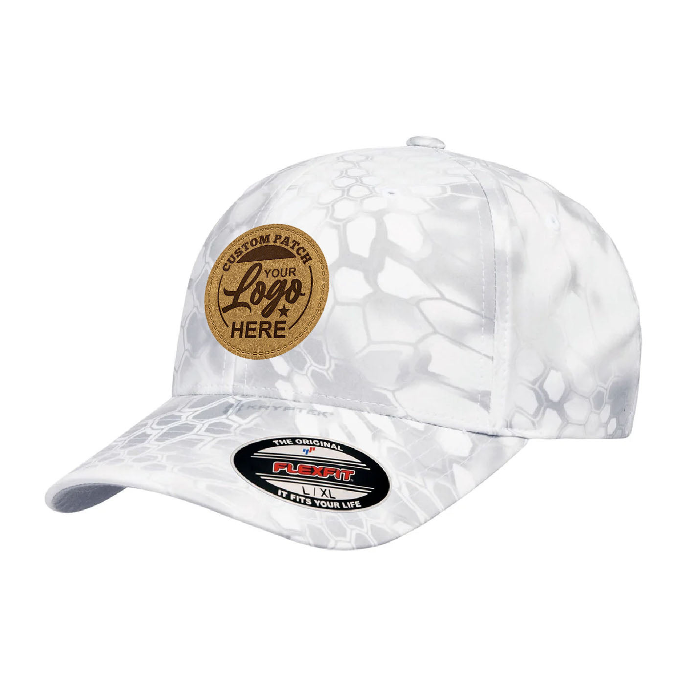 Custom Patch Flexfit 6277 Wooly Combed Cotton Blend Cap