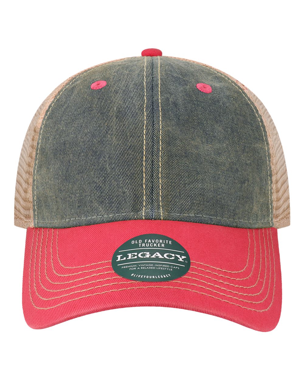 Custom Patch Legacy OFA Old Favorite Trucker Cap