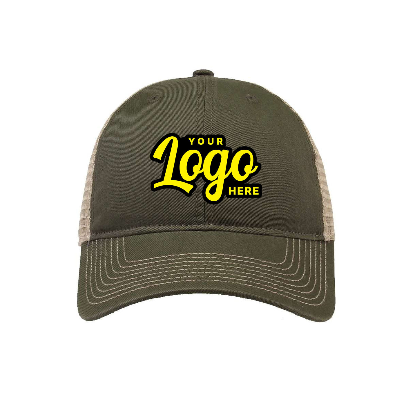 Custom Embroidered The Game GB880 Soft Trucker Cap