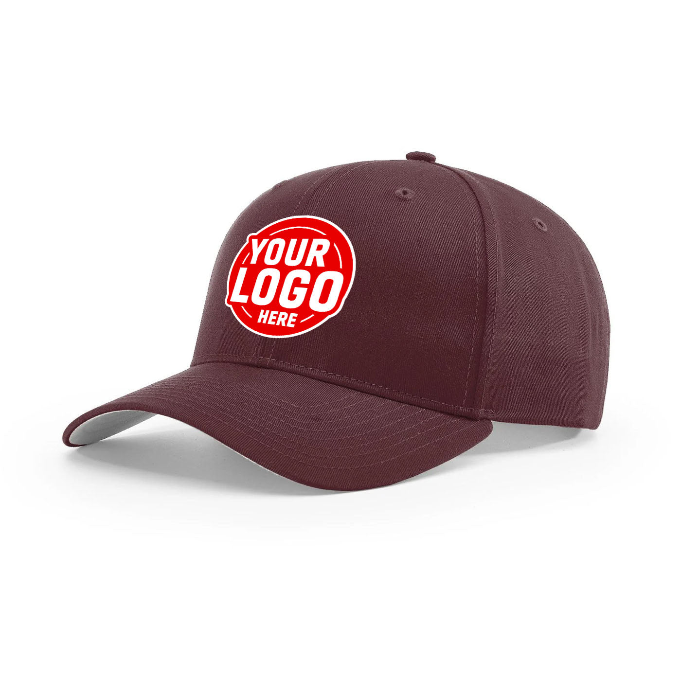 Custom Embroidered Richardson 214 Pro Twill Hook-And-Loop Cap