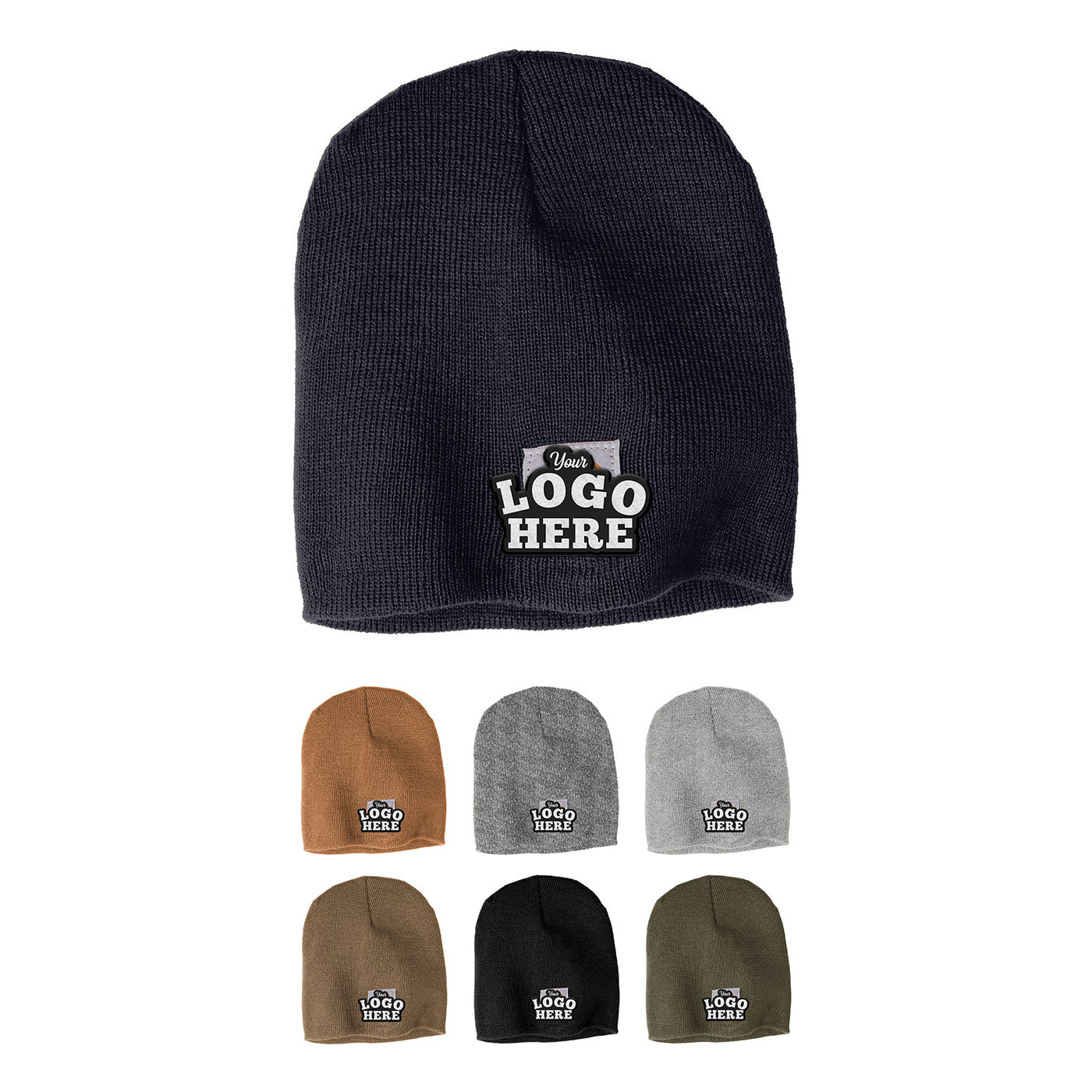 Custom Embroidered Carhartt CTA205 Acrylic Knit Hat, Beanie – Star