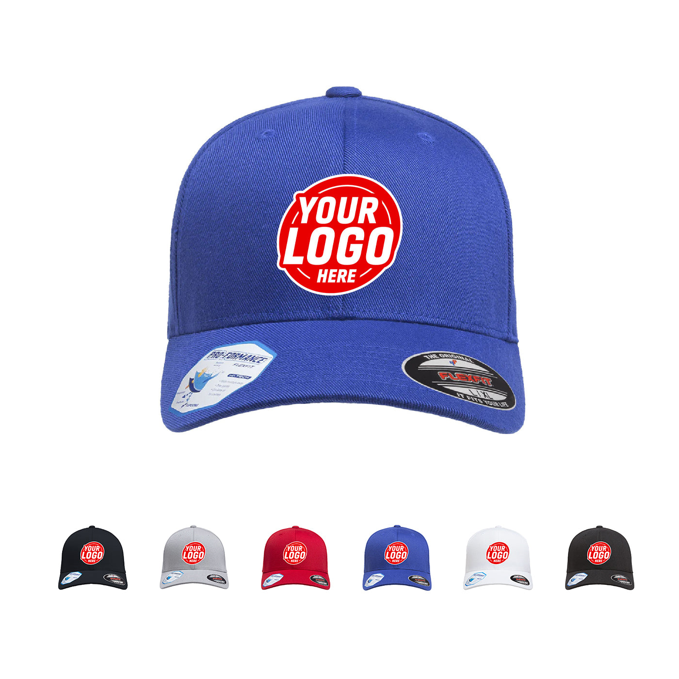 Custom Embroidered Flexfit 6580 Flexfit Pro-Formance Cap – Star