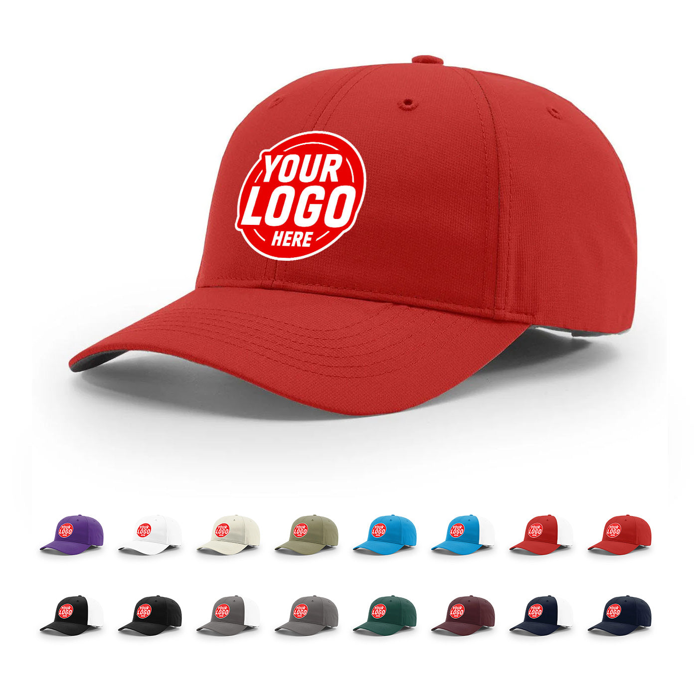 Custom baseball hats orders richardson