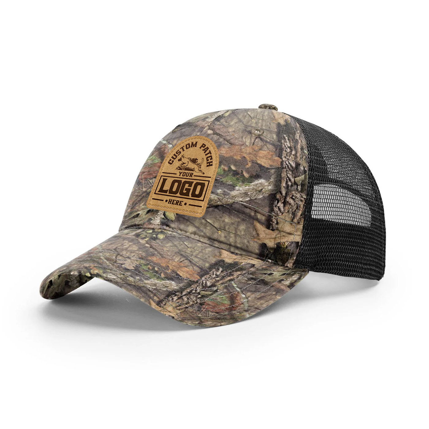 Custom Patch Richardson 111P Garment Washed Printed Trucker Hat