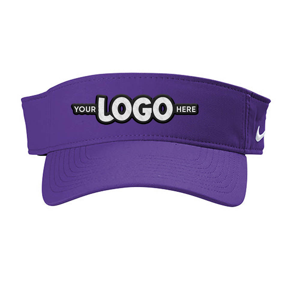 Custom Embroidered Nike NKDC4217 Dri-FIT Team Visor – Star Hats