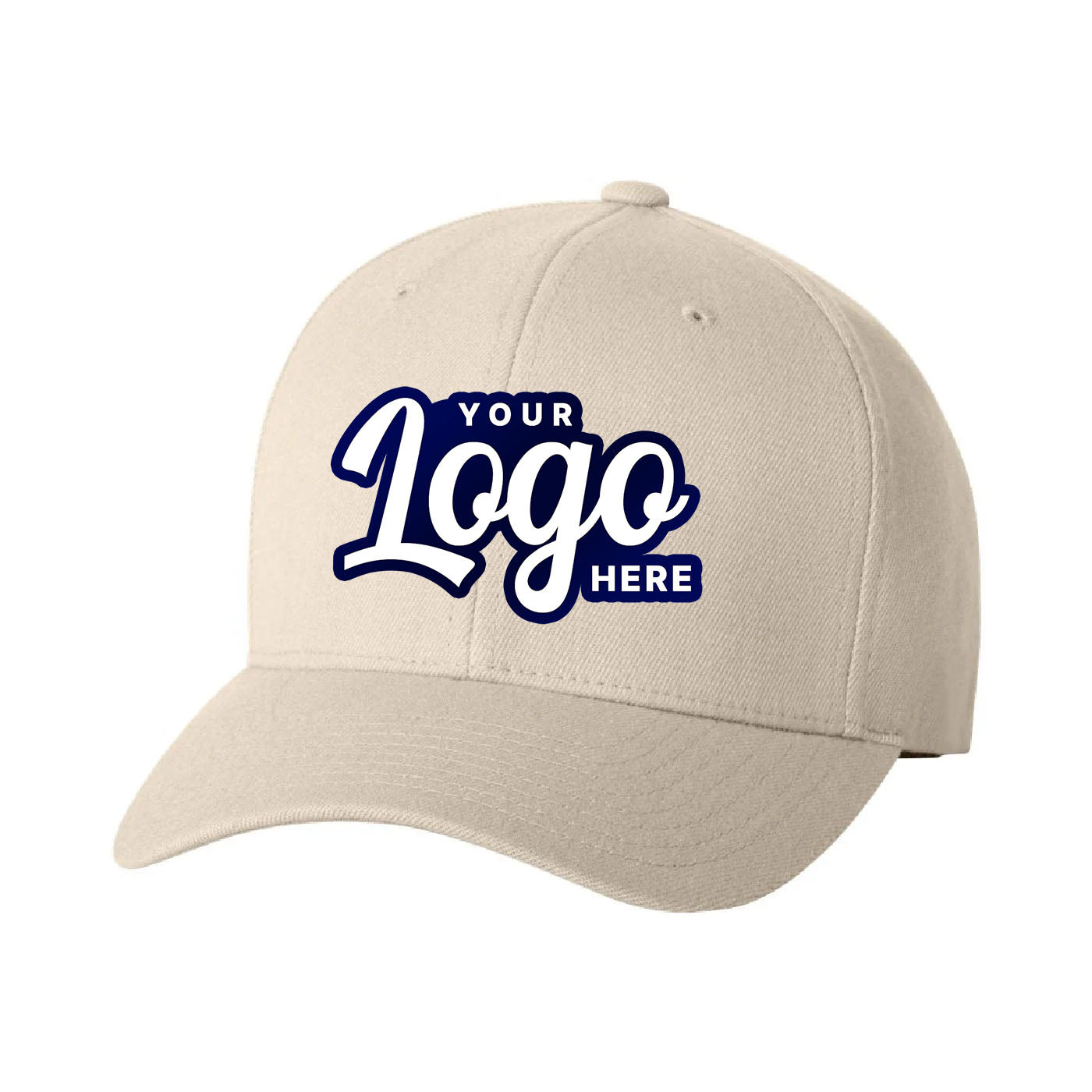 Custom Embroidered Flexfit 6477 Wool-Blend Cap