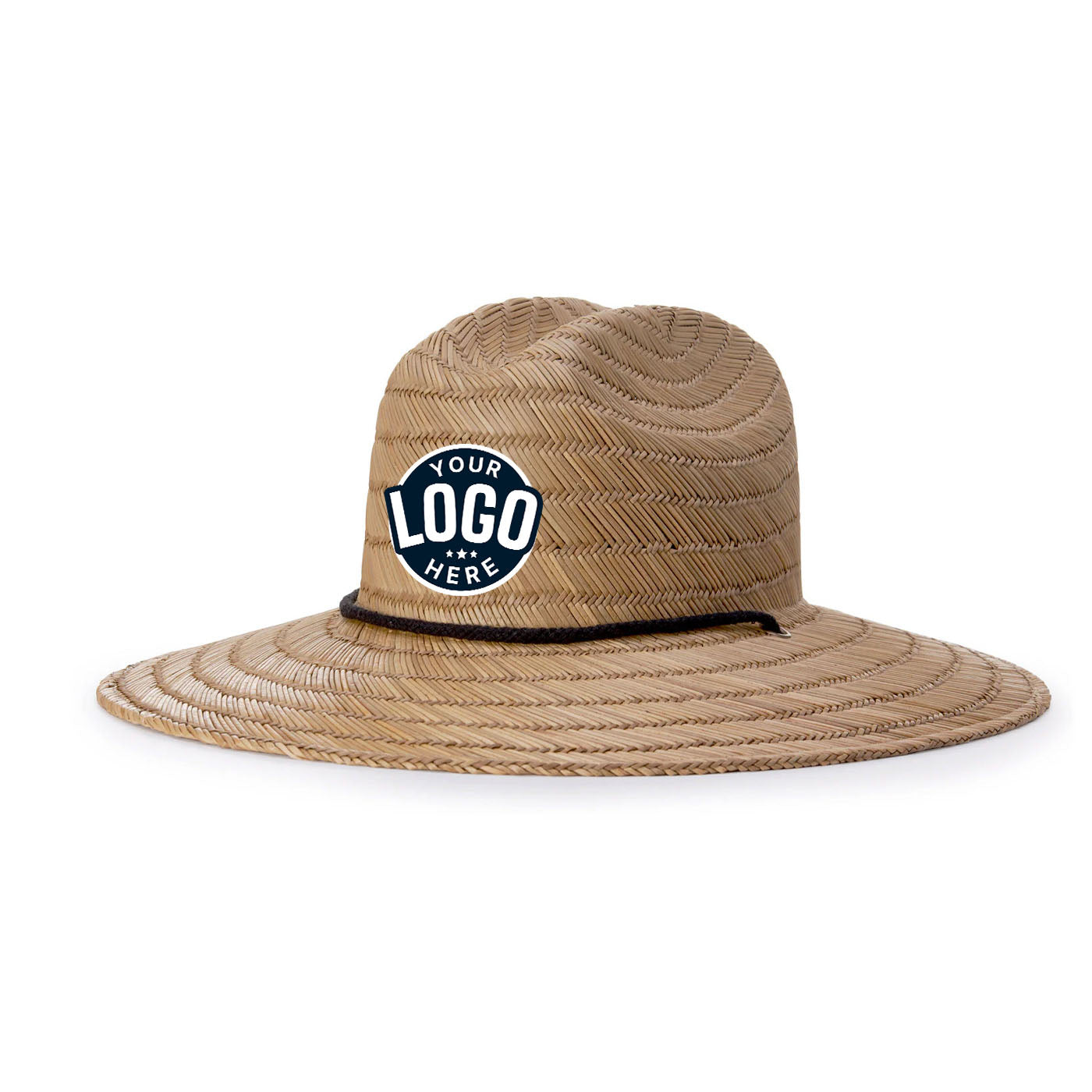 Custom Embroidered Patch Richardson 827 Waterman Straw Lifeguard