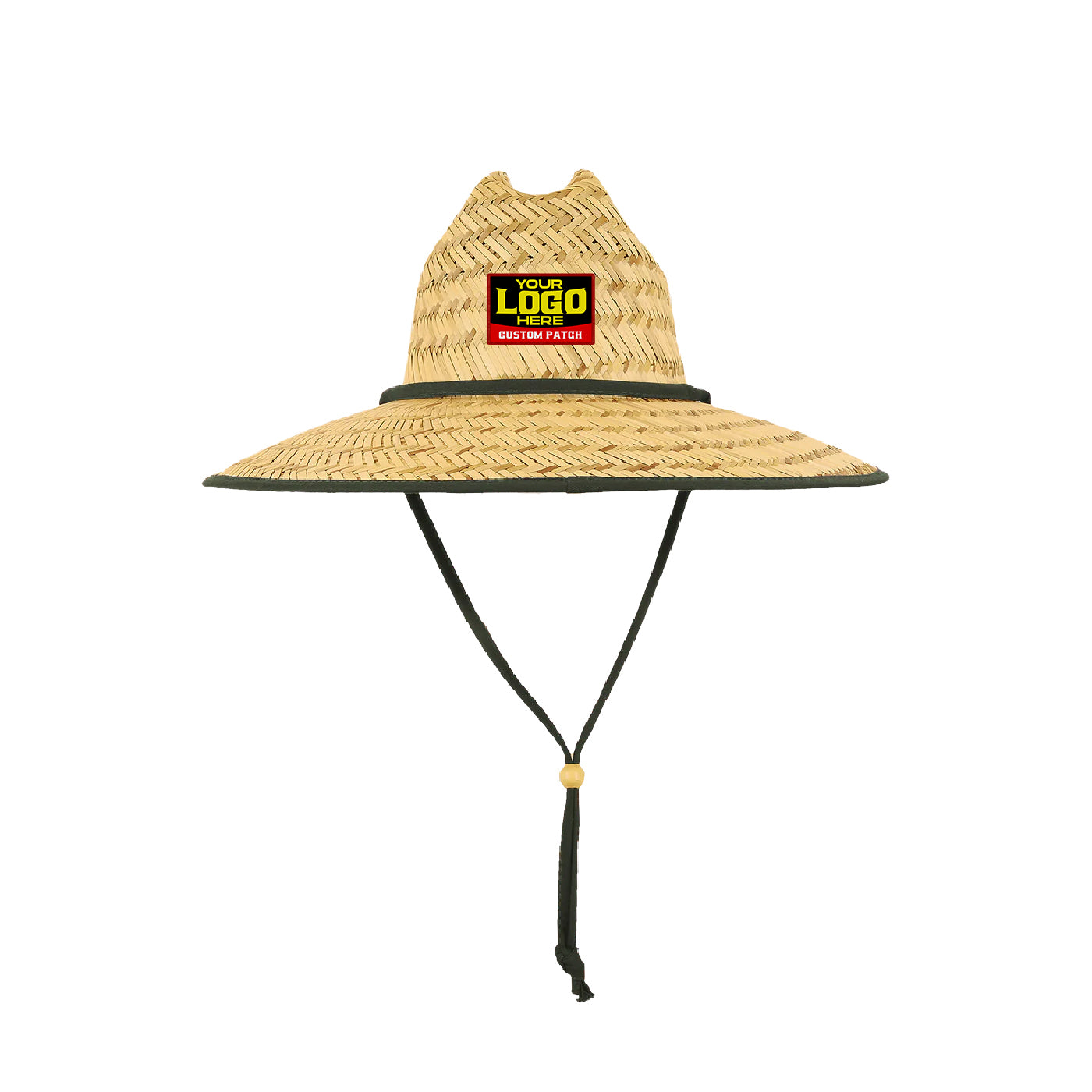 Custom Patch Decky 528, Lunada Bay Mat Straw Lifeguard Hats – Star