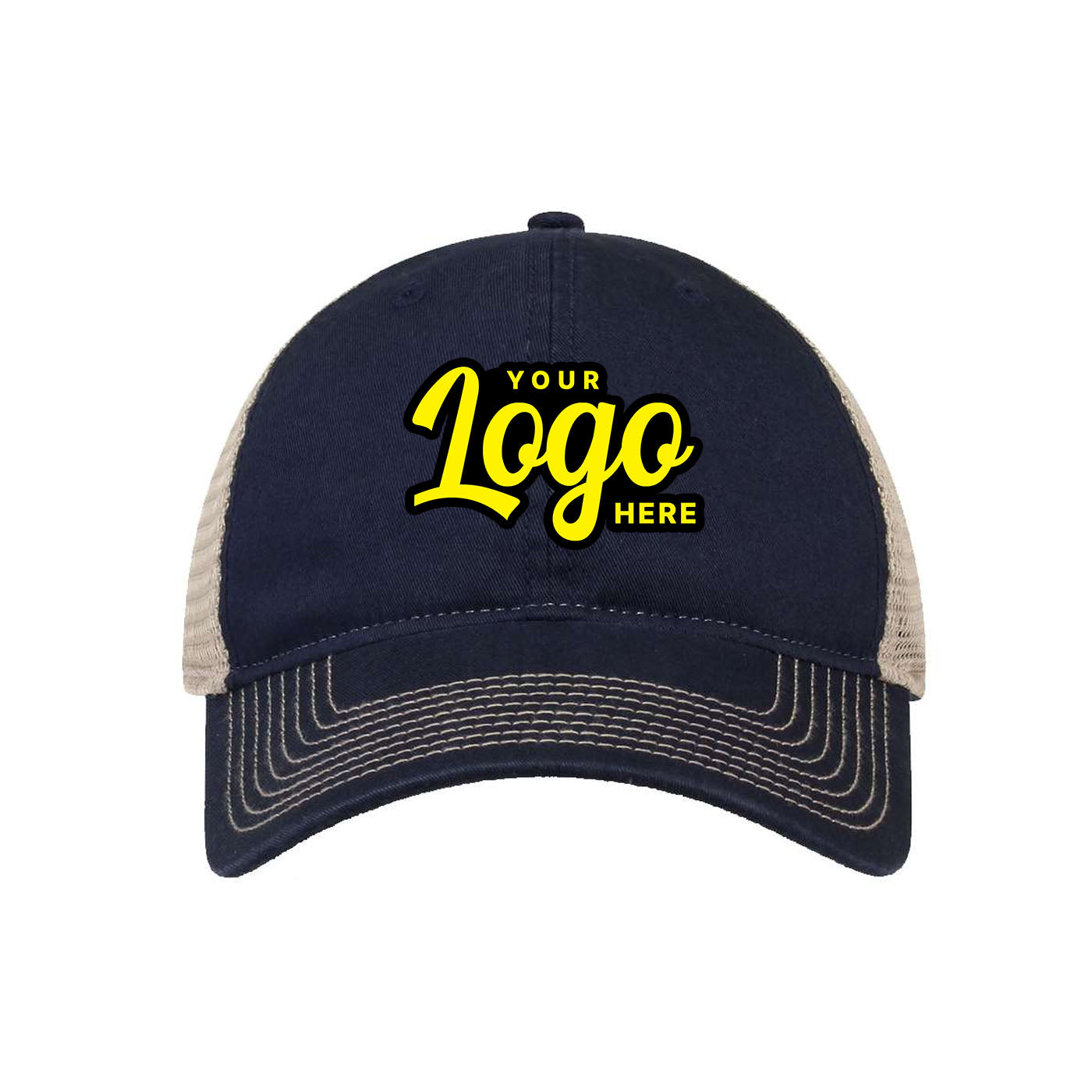 Custom Embroidered The Game GB880 Soft Trucker Cap
