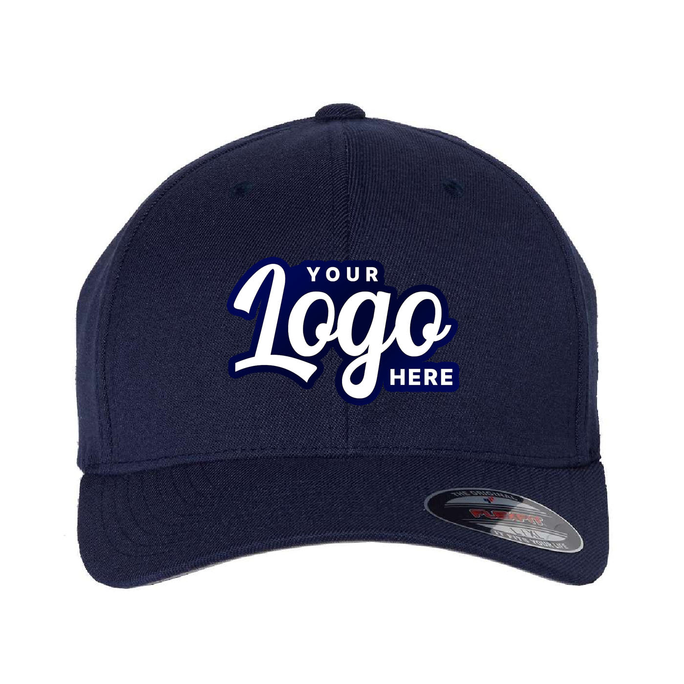 Custom Embroidered Flexfit 6477 Wool-Blend Cap