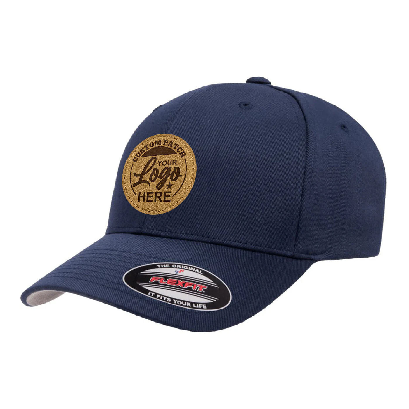 Custom Patch Flexfit 6277 Wooly Combed Cotton Blend Cap