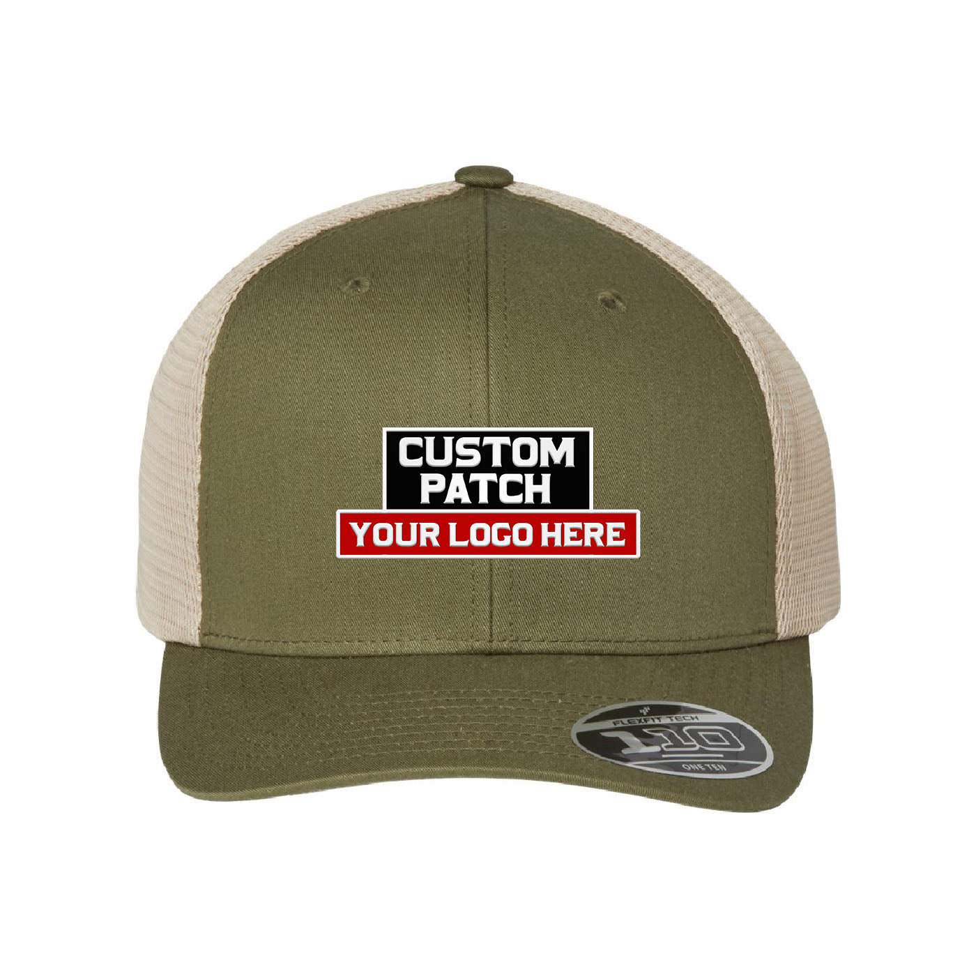 Custom Patch Flexfit 110M - 110 Mesh Back Cap Trucker Hat