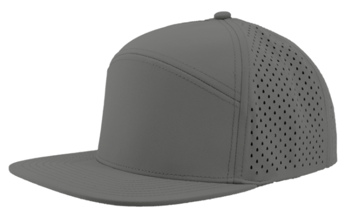 Custom Embroidered Zapped Headwear Osprey XL 7 Panel Perforated Cap
