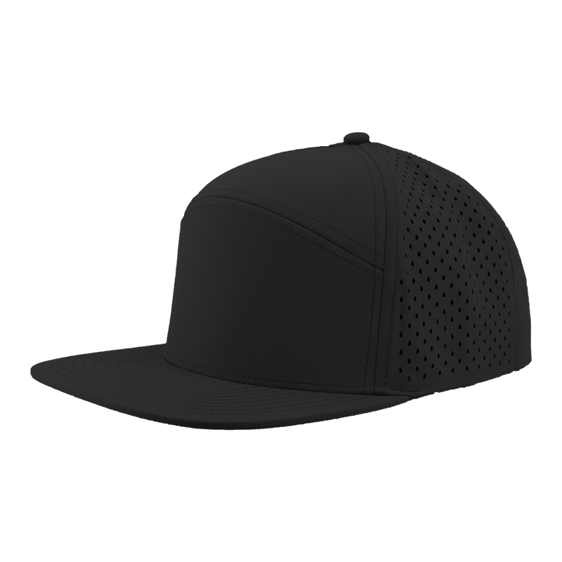 Custom Embroidered Zapped Headwear Osprey 7 Panel Perforated Cap