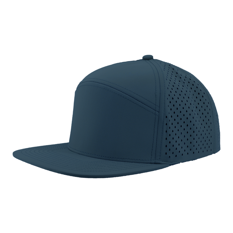 Custom Embroidered Zapped Headwear Osprey 7 Panel Perforated Cap