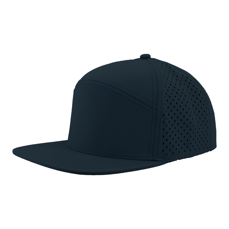 Custom Embroidered Zapped Headwear Osprey 7 Panel Perforated Cap