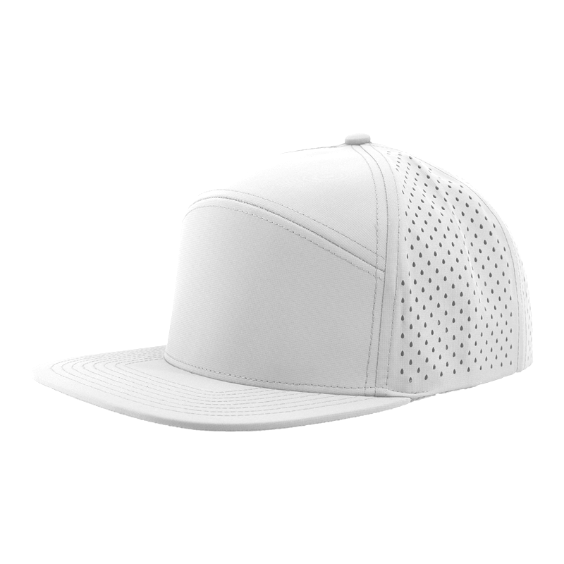 Custom Embroidered Zapped Headwear Osprey 7 Panel Perforated Cap