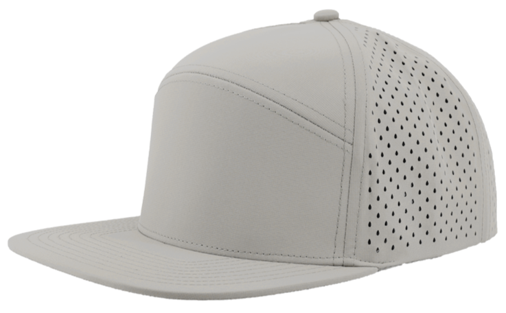 Custom Embroidered Zapped Headwear Osprey 7 Panel Perforated Cap