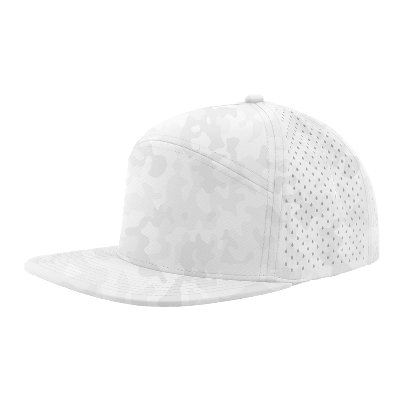 Custom Embroidered Zapped Headwear Osprey 7 Panel Perforated Cap