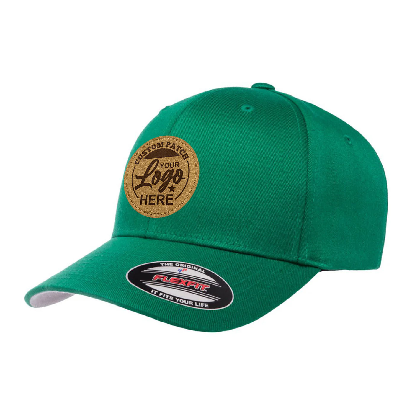 Custom Patch Flexfit 6277 Wooly Combed Cotton Blend Cap